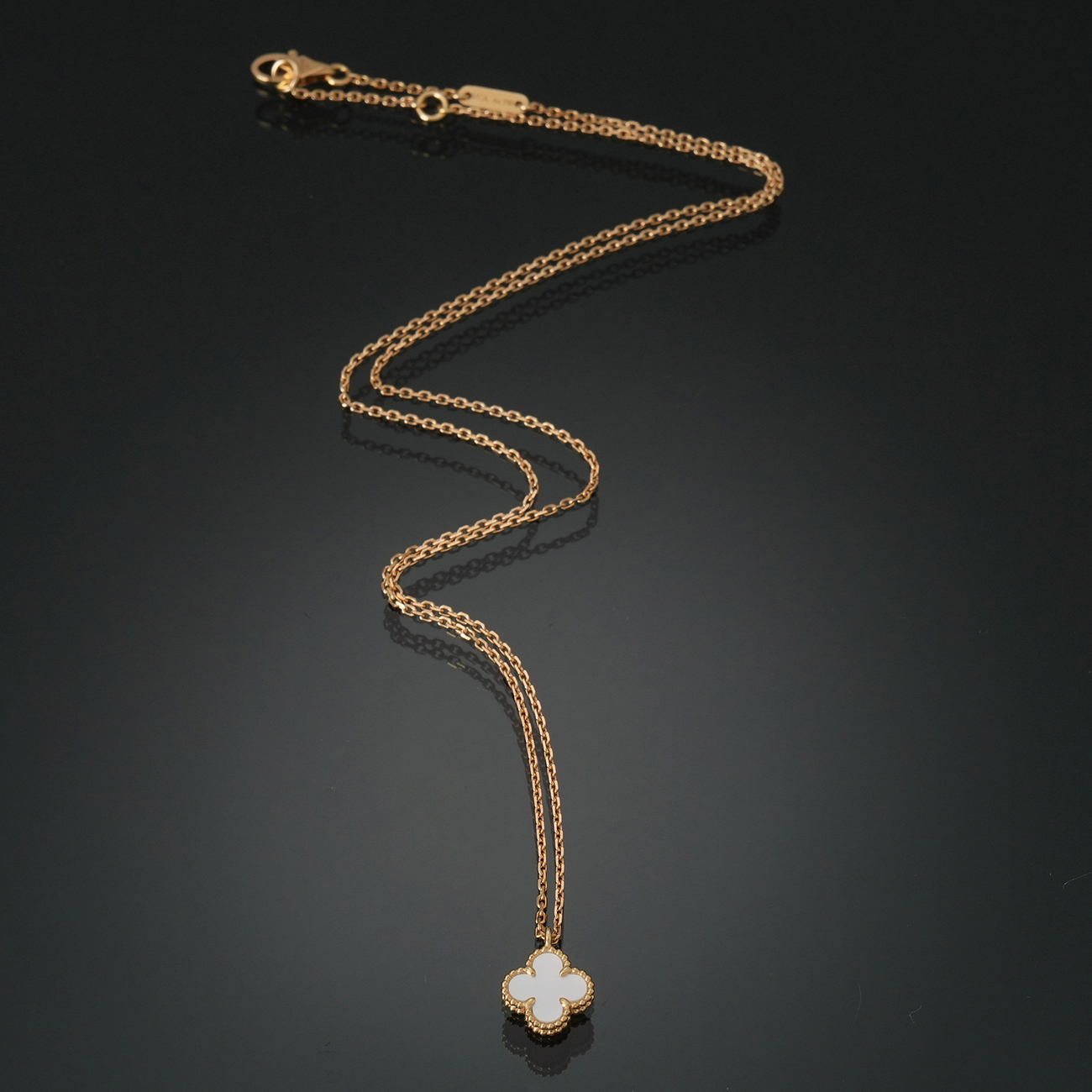 VAN CLEEF & ARPELS(USED)반클리프 스위트 알함브라 네크리스 자개 VCARF69100
